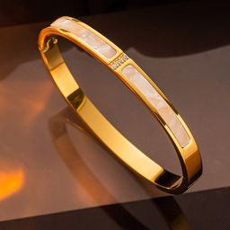Designs & You Gold-Plated Stainless Steel Bangle-Style Bracelet-36