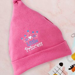 Babywish Infants Kids Typography Printed Cotton Beanie-15
