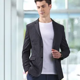 INVICTUS Slim Fit Single Breasted Blazer-picture-0