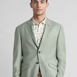 SIMON CARTER LONDON Slim Fit Single Breasted Blazer-image-71