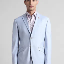 SIMON CARTER LONDON Slim Fit Single Breasted Blazer-image-50