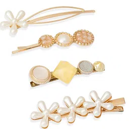 HAIR DRAMA COMPANY Girls Set of 4 Embellished Bobby Pins-27