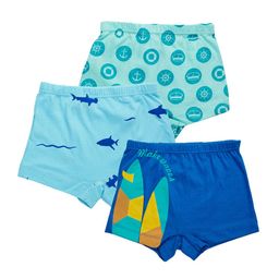You Got Plan B Blue Pack of 3 Printed Boxers-13