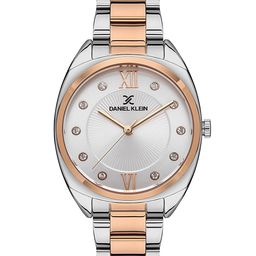 Daniel Klein Women Embellished Dial & Bracelet Style Straps Analogue Watch DK.1.13398-5-37