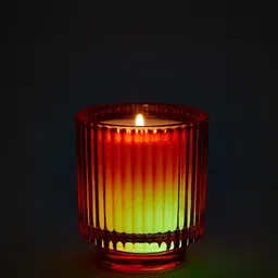 Marks & Spencer White & Yellow Textured LED Candle-image-94
