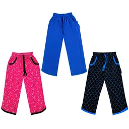 IndiWeaves Girls Pack Of 3 Printed Mid-Rise Relaxed-Fit Cotton Capris-picture-28