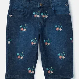 Gini and Jony Girls Printed Cotton Capris-image-39