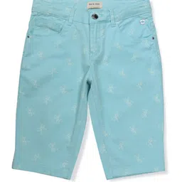 Gini and Jony Girls Printed Cotton Capris-image-38