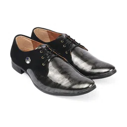 BAESD Boys Lace-Up Round Toe Derbys-29