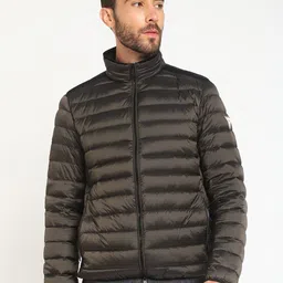 GUESS Mock Collar Puffer Jacket-picture-5