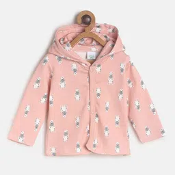 MINI KLUB Boys Peach Lightweight Hooded Jacket-picture-11