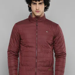 Allen Cooper Mock Collar Reversible Padded Jacket-picture-56