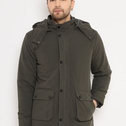 Duke Men Detachable Hoodie Long Sleeves Longline Tailored Jacket-image-28