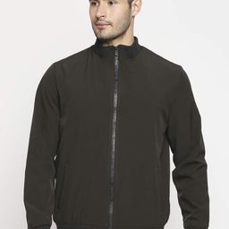 Pepe Jeans Men Olive Green Longline Tailored Jacket-0