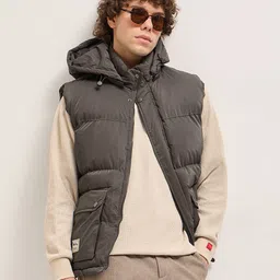 THE BEAR HOUSE Men Outdoor Quilted Jacket-image-60