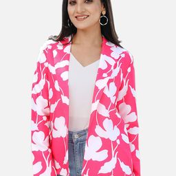 NEOFAA Floral Lightweight Tailored Jacket-image-24
