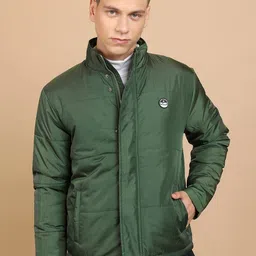 HIGHLANDER Mock Collar Puffer Jacket-image-7