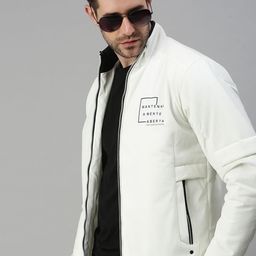 SHOWOFF Men White Tailored Jacket-image-11