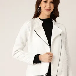BAESD Self Design Mandarin Collar Long Sleeves Quilted Jacket-image-56