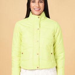 Honey by Pantaloons Mock Collar Quilted Jacket-21