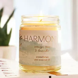 Aromatic Fables White Harmony Tranquility Velvet Rose Scented Jar Candle-image-88