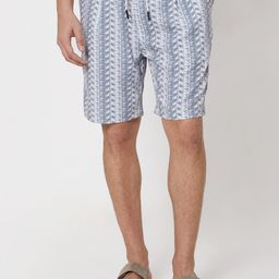 Mufti Men Mid-Rise Geometric Printed Shorts-picture-13