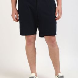 Tommy Hilfiger Fashion Men Cotton Mid-Rise Striped Shorts-image-42