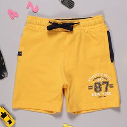 3PIN Boys Typography Printed Cotton Shorts-picture-18