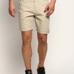 SHOWOFF Men Conversational Printed Cotton Shorts-image-11
