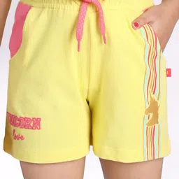 3PIN Girls Printed Mid-Rise Cotton Shorts-image-98