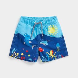 mothercare Kids Mid Rise Graphic Printed Shorts-image-93