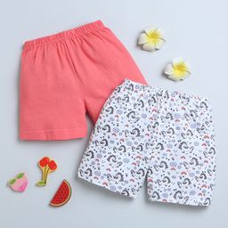BUMZEE Kids Pack Of 2 Cotton Shorts-picture-9