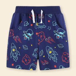 INCLUD Boys Conversational Printed Regular Shorts-6