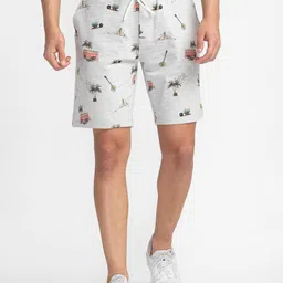 Being Human Men Mid-Rise Printed Regular Fit Casual Shorts-image-66
