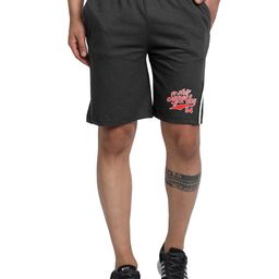 FTX Men Mid Rise Typography Printed Shorts-image-39