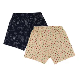 Bodycare Kids Girls Pack Of 2 Conversational Printed Shorts-picture-28