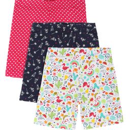 Bodycare Kids Pack Of 3 Girls Pink Printed Shorts-image-65