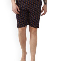 DYCA Men Blue Printed Shorts-image-128