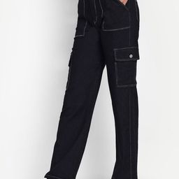 Next One Women Smart Wide Leg High-Rise Clean Look Stretchable Jeans-picture-21
