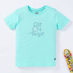 Ed-a-Mamma Boys Graphic Printed Cotton Casual T-shirt-image-39