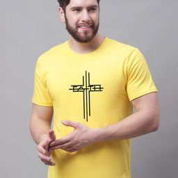 Friskers Typography Printed Cotton T-shirt-image-54