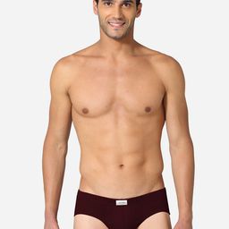 VStar Pack Of 2 Combed Cotton Basic Briefs ACE NEO-2PCS-MAUVE_WINE-45