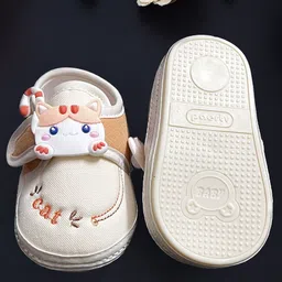SooWoo Kids Woven Design Sneakers-picture-4