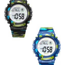 Spiky Kids Pack Of 2 Digital Multi Function Automatic Watch-34