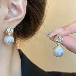 Celestria Contemporary Drop Earrings-46
