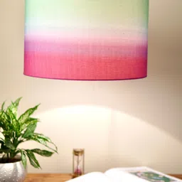 Grated Ginger Sea Green & White Contemporary Ceiling Lamp-picture-35