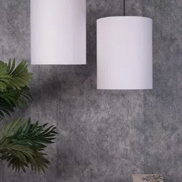 Grated ginger Beige Twin Pendant Light-54