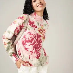 Honey by Pantaloons Women Floral Printed Pullover-image-36