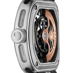 ZEROO Men Skeleton Dial & Straps Analogue Automatic Watch ZT009SSBB image 4