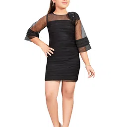 Lei-Chie Net Bodycon Midi Dress-picture-5